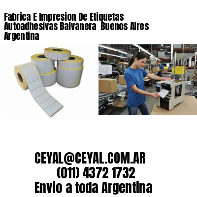 Fabrica E Impresion De Etiquetas Autoadhesivas Balvanera  Buenos Aires Argentina