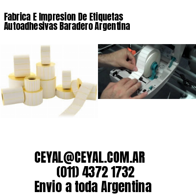 Fabrica E Impresion De Etiquetas Autoadhesivas Baradero Argentina