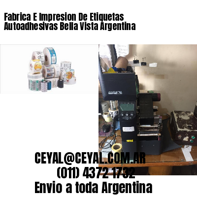 Fabrica E Impresion De Etiquetas Autoadhesivas Bella Vista Argentina