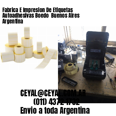 Fabrica E Impresion De Etiquetas Autoadhesivas Boedo  Buenos Aires Argentina