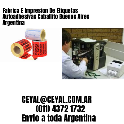 Fabrica E Impresion De Etiquetas Autoadhesivas Caballito Buenos Aires Argentina