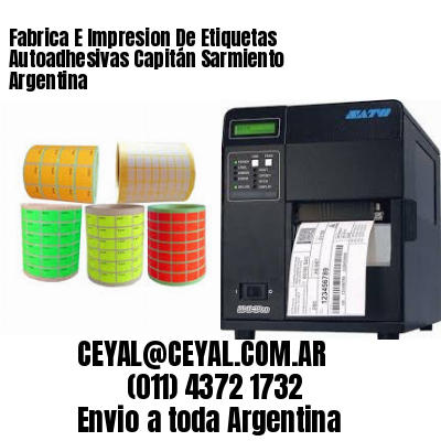 Fabrica E Impresion De Etiquetas Autoadhesivas Capitán Sarmiento Argentina