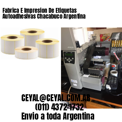 Fabrica E Impresion De Etiquetas Autoadhesivas Chacabuco Argentina