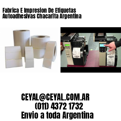 Fabrica E Impresion De Etiquetas Autoadhesivas Chacarita Argentina