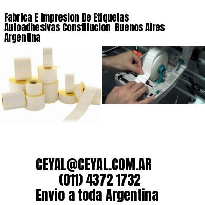 Fabrica E Impresion De Etiquetas Autoadhesivas Constitucion  Buenos Aires Argentina