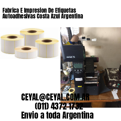 Fabrica E Impresion De Etiquetas Autoadhesivas Costa Azul Argentina