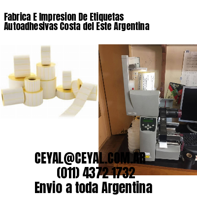 Fabrica E Impresion De Etiquetas Autoadhesivas Costa del Este Argentina