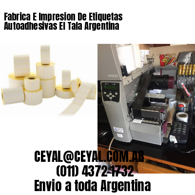Fabrica E Impresion De Etiquetas Autoadhesivas El Tala Argentina