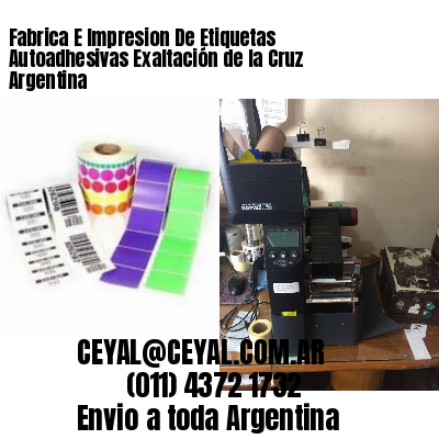 Fabrica E Impresion De Etiquetas Autoadhesivas Exaltación de la Cruz Argentina