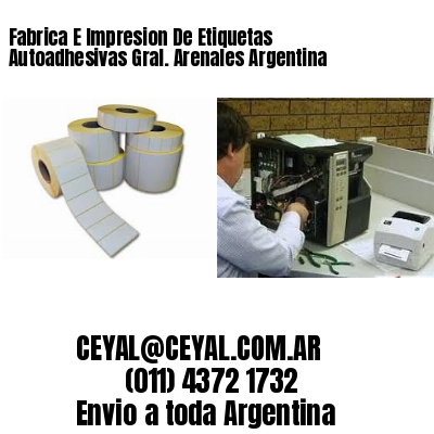 Fabrica E Impresion De Etiquetas Autoadhesivas Gral. Arenales Argentina