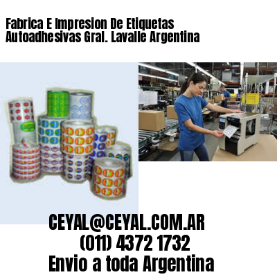 Fabrica E Impresion De Etiquetas Autoadhesivas Gral. Lavalle Argentina