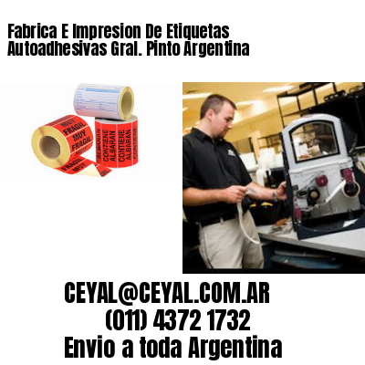 Fabrica E Impresion De Etiquetas Autoadhesivas Gral. Pinto Argentina