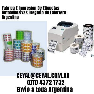 Fabrica E Impresion De Etiquetas Autoadhesivas Gregorio de Laferrere Argentina
