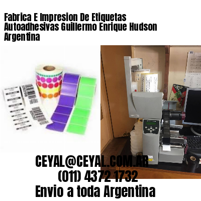 Fabrica E Impresion De Etiquetas Autoadhesivas Guillermo Enrique Hudson Argentina