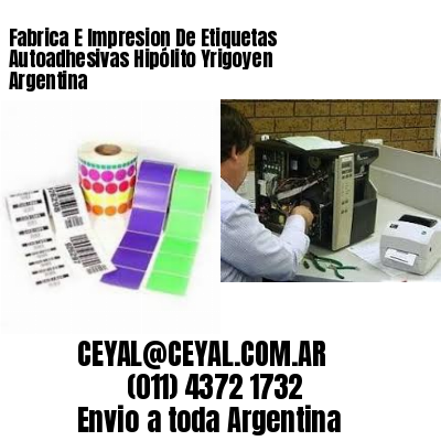 Fabrica E Impresion De Etiquetas Autoadhesivas Hipólito Yrigoyen Argentina