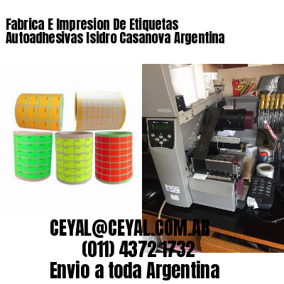 Fabrica E Impresion De Etiquetas Autoadhesivas Isidro Casanova Argentina