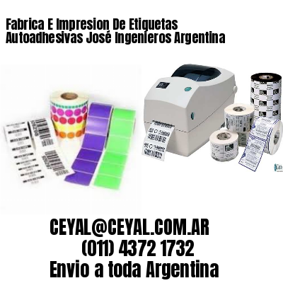 Fabrica E Impresion De Etiquetas Autoadhesivas José Ingenieros Argentina
