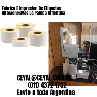Fabrica E Impresion De Etiquetas Autoadhesivas La Pampa Argentina