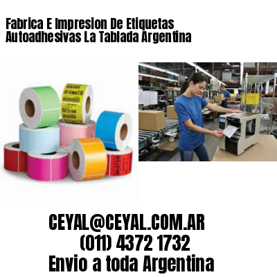 Fabrica E Impresion De Etiquetas Autoadhesivas La Tablada Argentina