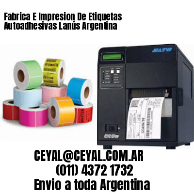Fabrica E Impresion De Etiquetas Autoadhesivas Lanús Argentina