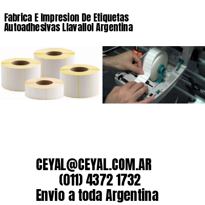 Fabrica E Impresion De Etiquetas Autoadhesivas Llavallol Argentina