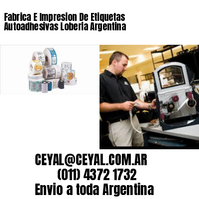 Fabrica E Impresion De Etiquetas Autoadhesivas Loberia Argentina
