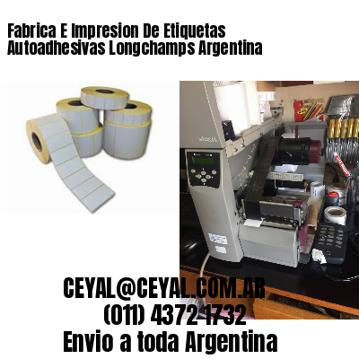 Fabrica E Impresion De Etiquetas Autoadhesivas Longchamps Argentina