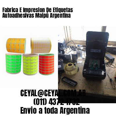 Fabrica E Impresion De Etiquetas Autoadhesivas Maipú Argentina