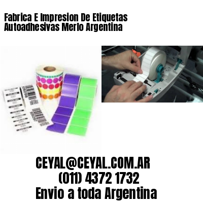 Fabrica E Impresion De Etiquetas Autoadhesivas Merlo Argentina