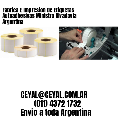 Fabrica E Impresion De Etiquetas Autoadhesivas Ministro Rivadavia Argentina