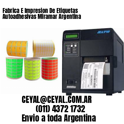 Fabrica E Impresion De Etiquetas Autoadhesivas Miramar Argentina