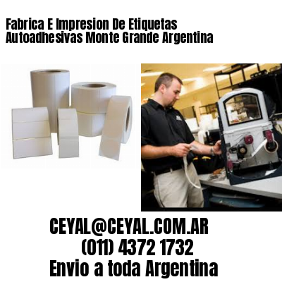 Fabrica E Impresion De Etiquetas Autoadhesivas Monte Grande Argentina