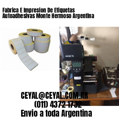Fabrica E Impresion De Etiquetas Autoadhesivas Monte Hermoso Argentina