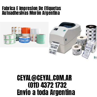 Fabrica E Impresion De Etiquetas Autoadhesivas Morón Argentina