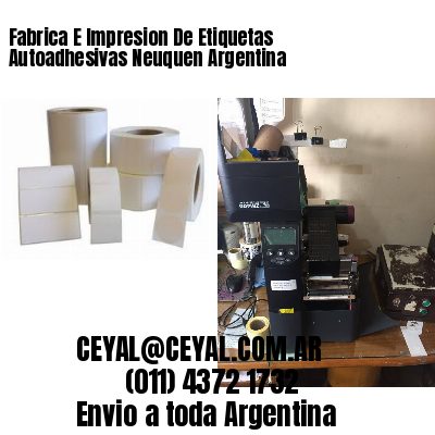 Fabrica E Impresion De Etiquetas Autoadhesivas Neuquen Argentina