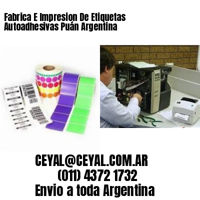 Fabrica E Impresion De Etiquetas Autoadhesivas Puán Argentina