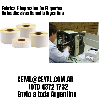 Fabrica E Impresion De Etiquetas Autoadhesivas Ramallo Argentina
