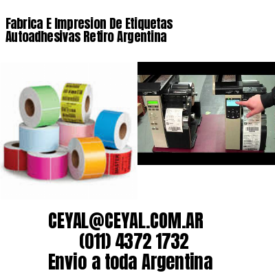 Fabrica E Impresion De Etiquetas Autoadhesivas Retiro Argentina