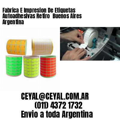 Fabrica E Impresion De Etiquetas Autoadhesivas Retiro  Buenos Aires Argentina