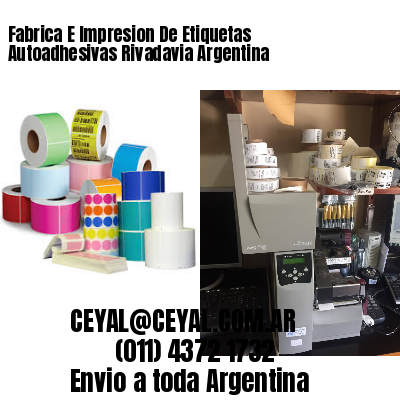 Fabrica E Impresion De Etiquetas Autoadhesivas Rivadavia Argentina