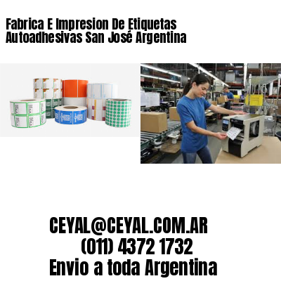 Fabrica E Impresion De Etiquetas Autoadhesivas San José Argentina