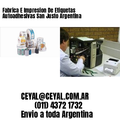 Fabrica E Impresion De Etiquetas Autoadhesivas San Justo Argentina