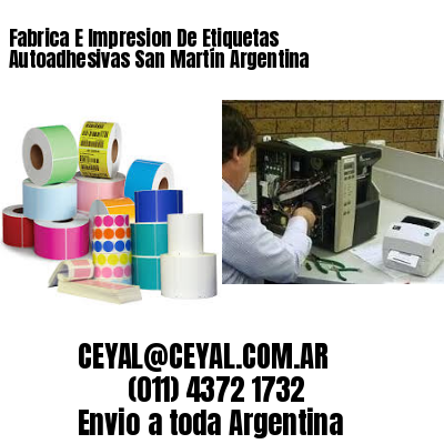 Fabrica E Impresion De Etiquetas Autoadhesivas San Martín Argentina