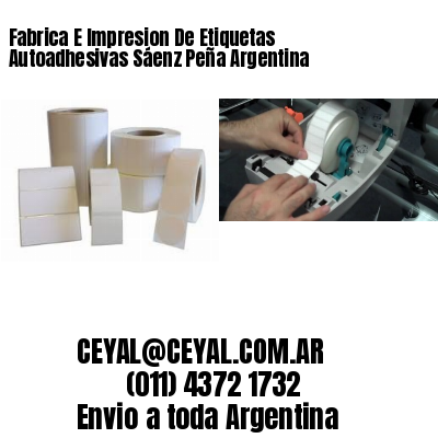 Fabrica E Impresion De Etiquetas Autoadhesivas Sáenz Peña Argentina