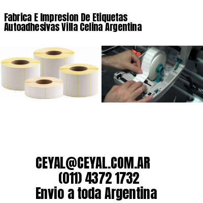 Fabrica E Impresion De Etiquetas Autoadhesivas Villa Celina Argentina