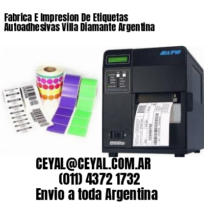 Fabrica E Impresion De Etiquetas Autoadhesivas Villa Diamante Argentina