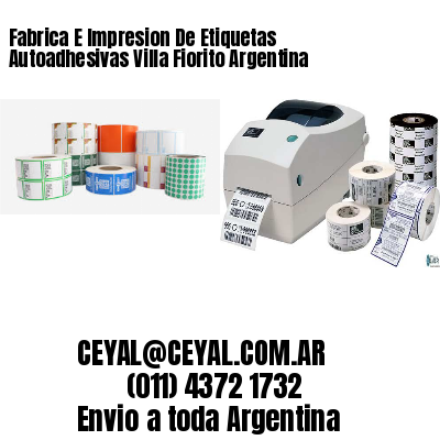 Fabrica E Impresion De Etiquetas Autoadhesivas Villa Fiorito Argentina