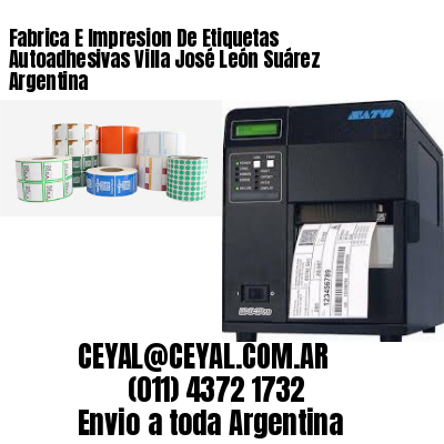 Fabrica E Impresion De Etiquetas Autoadhesivas Villa José León Suárez Argentina