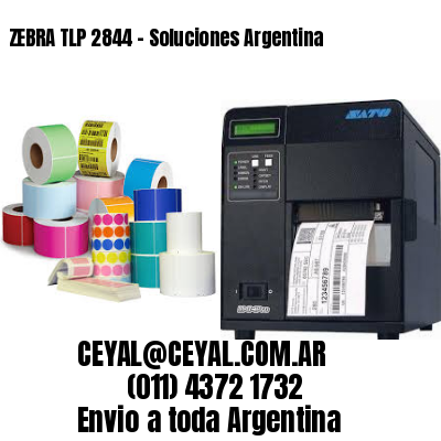 ZEBRA TLP 2844 – Soluciones Argentina