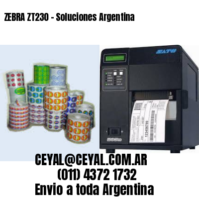 ZEBRA ZT230 – Soluciones Argentina